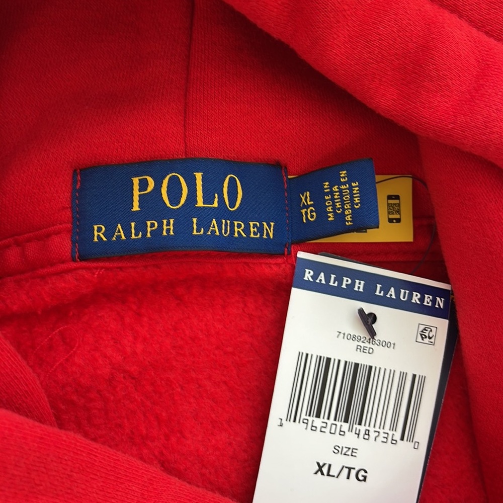 Polo Ralph Lauren Men’s Lunar New Year Polo Bear Hoodie New - Picture 10 of 10